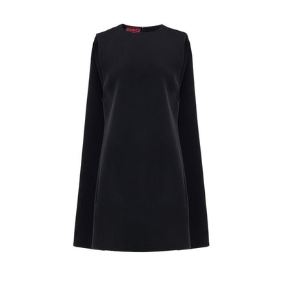 Gucci Black Wool Dress
