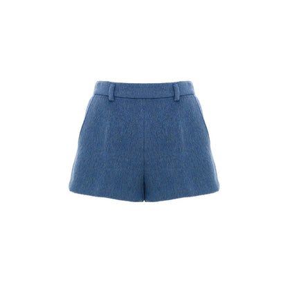Gucci Blue Wool Short