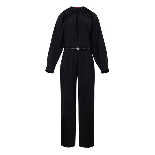 Gucci Black Wool Jumpsuit