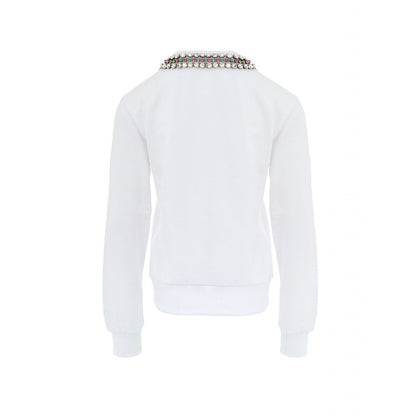 Gucci White Cotton Sweatshirt
