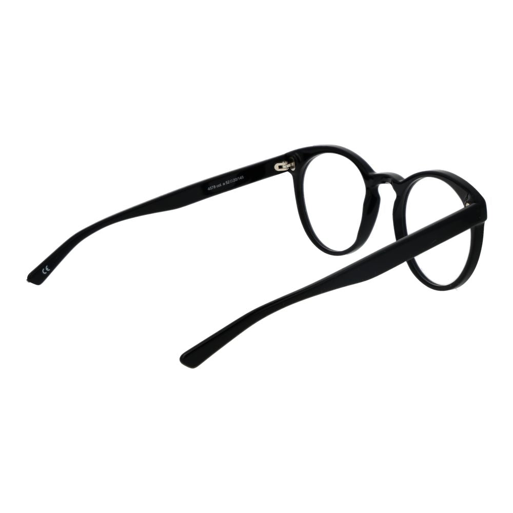 Andy Wolf Black Unisex Glasses Frame