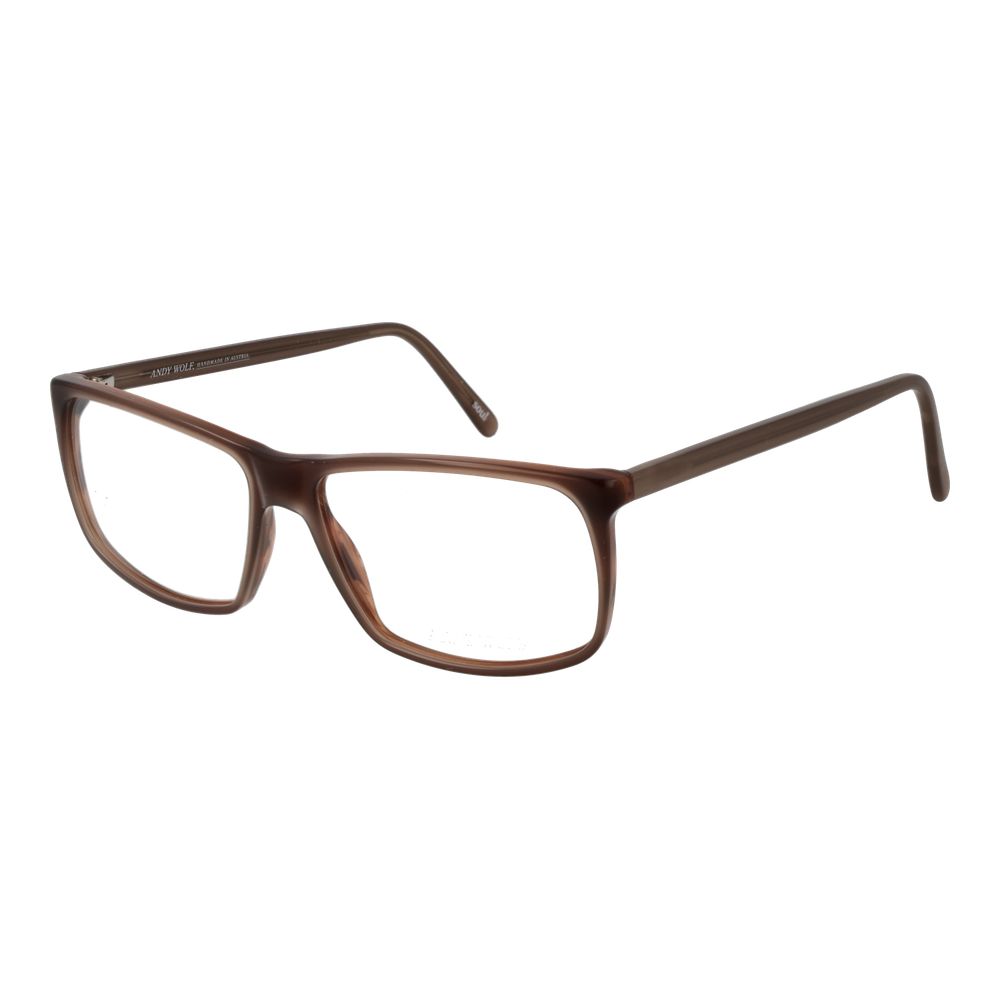 Andy Wolf Brown Unisex Glasses Frame