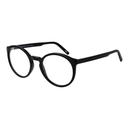 Andy Wolf Black Unisex Glasses Frame