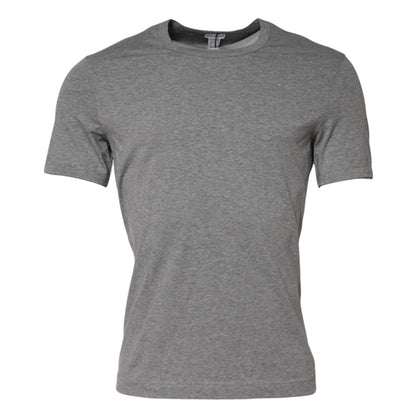 Dolce & Gabbana Gray Crew Neck Short Sleeves Underwear T-shirt