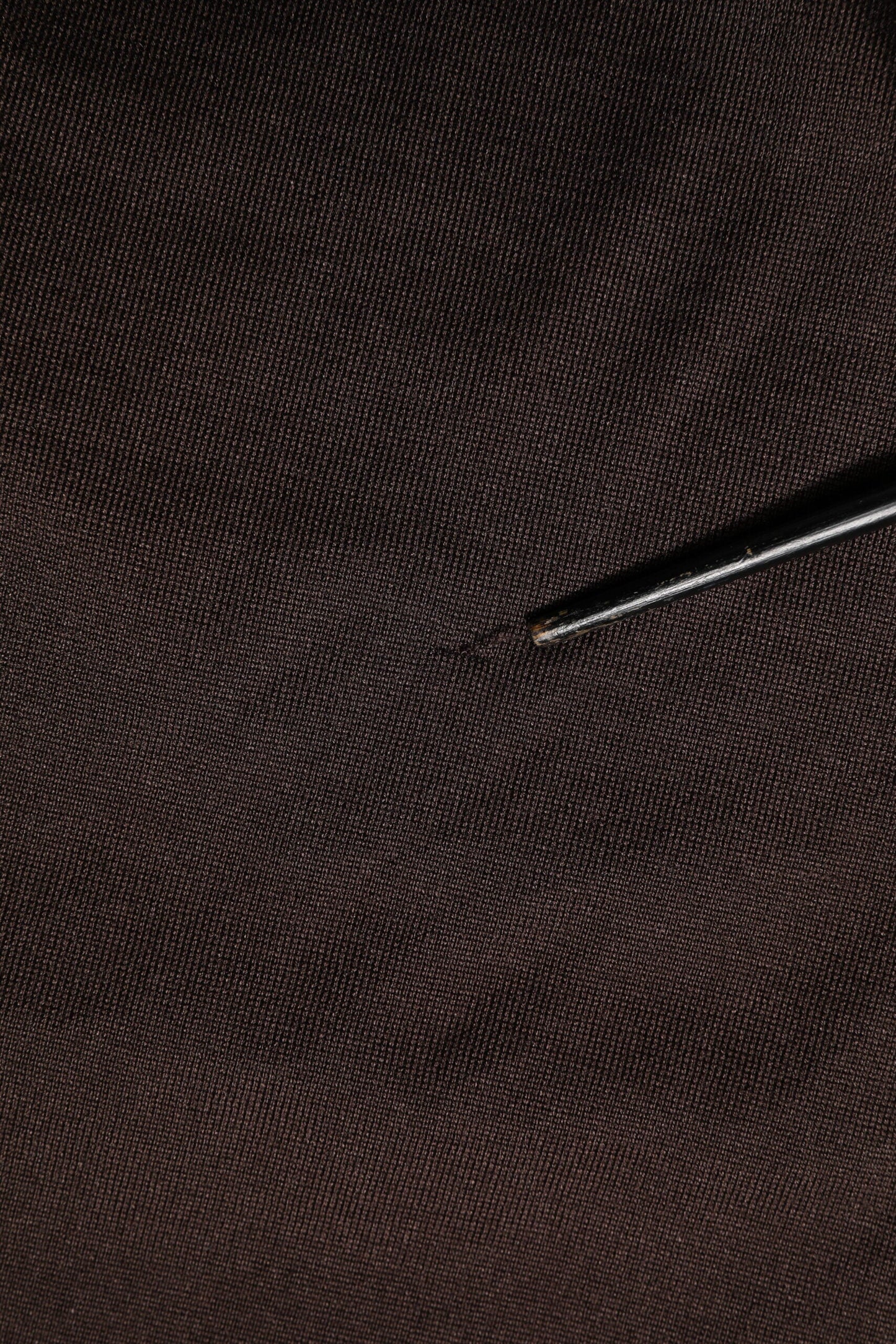 Dolce & Gabbana Brown Silk Crew Neck Short Sleeves T-shirt