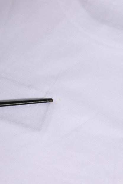 Dolce & Gabbana White Logo Crew Neck Short Sleeves T-shirt