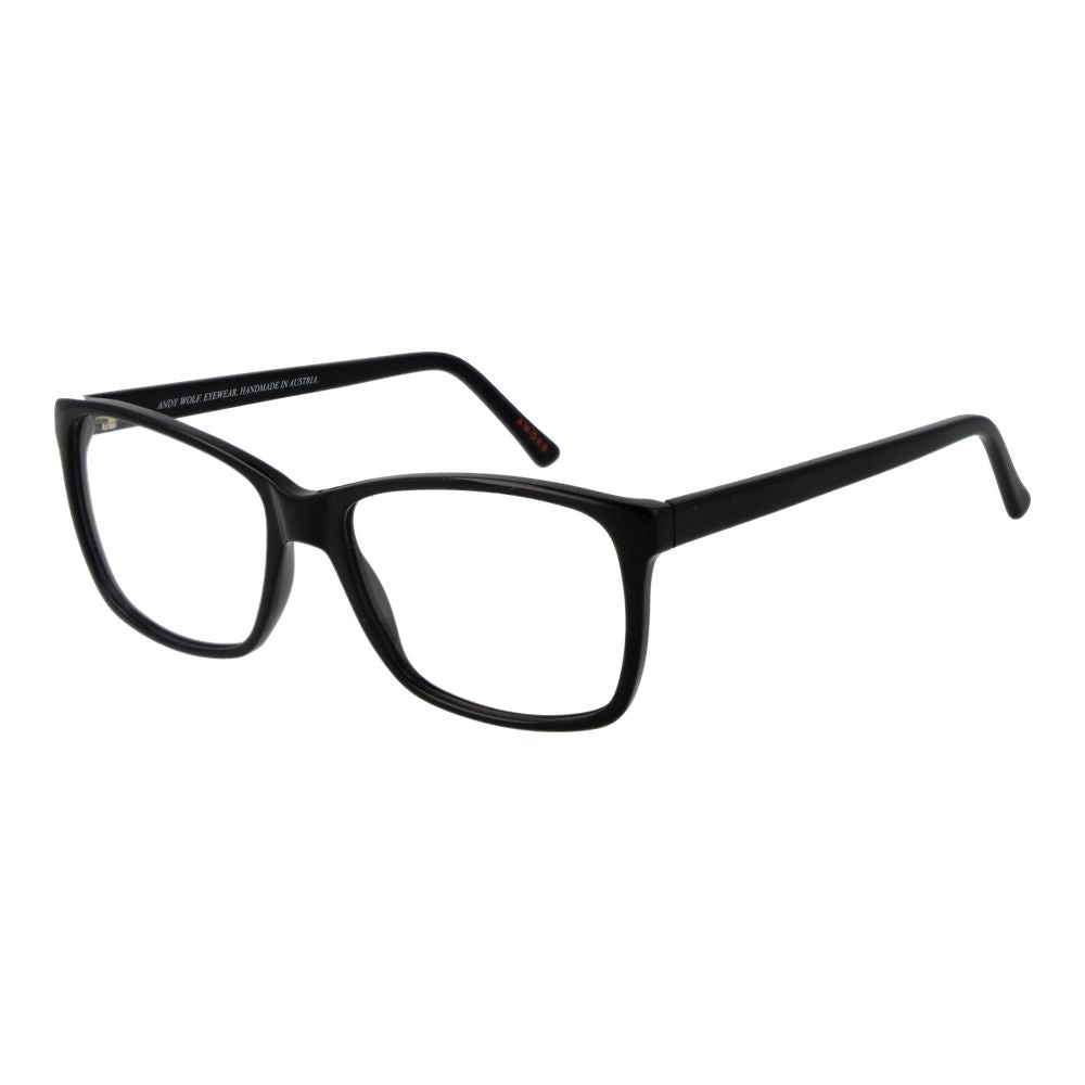 Andy Wolf Black Unisex Glasses Frame
