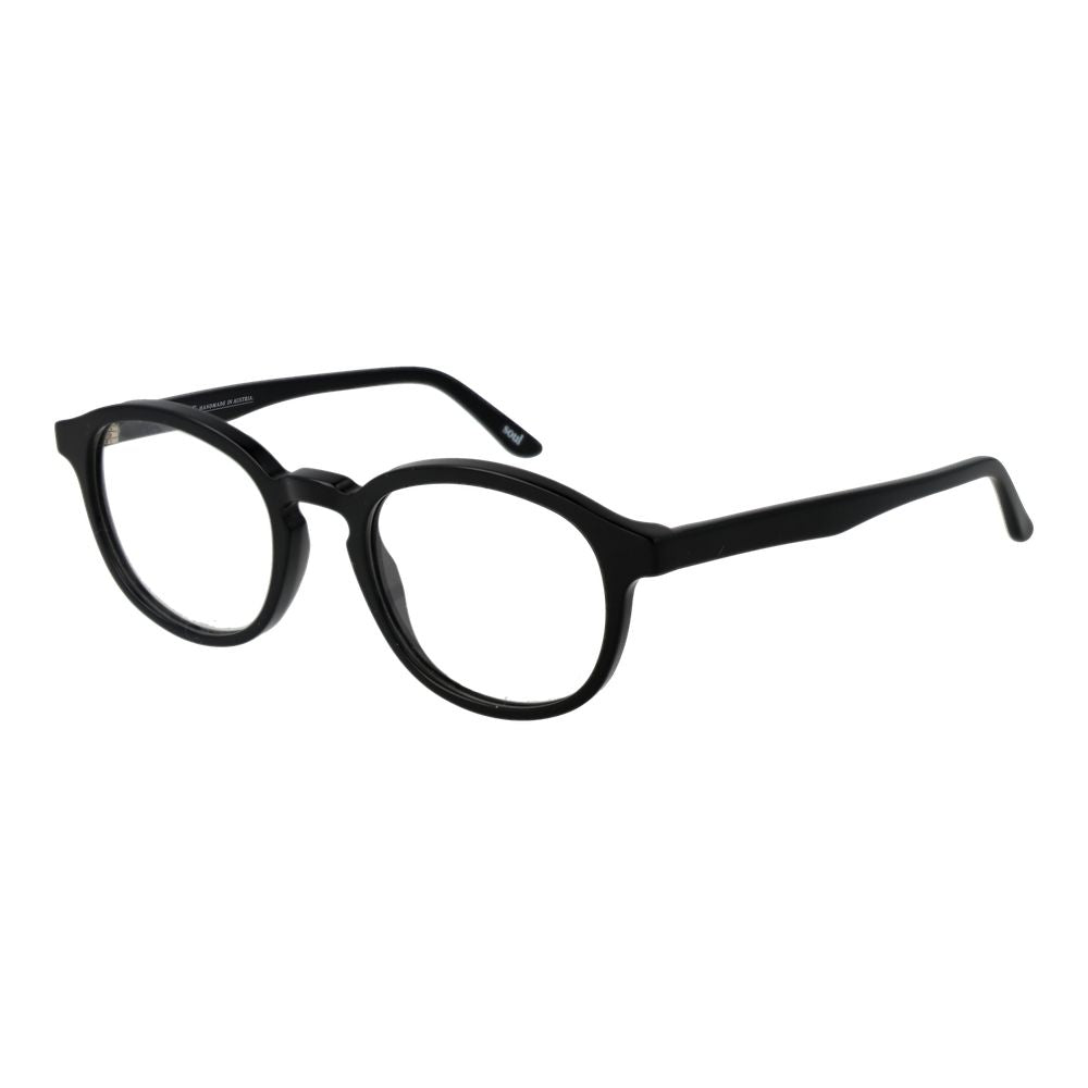 Andy Wolf Black Unisex Glasses Frame