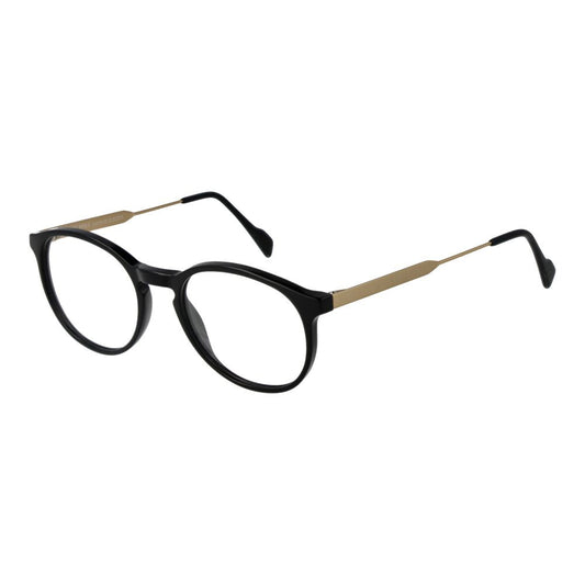 Andy Wolf Black Unisex Glasses Frame