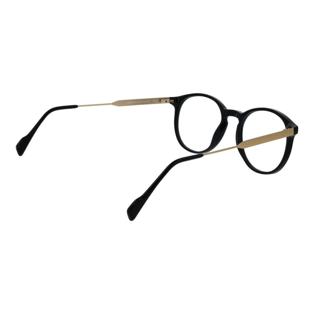 Andy Wolf Black Unisex Glasses Frame