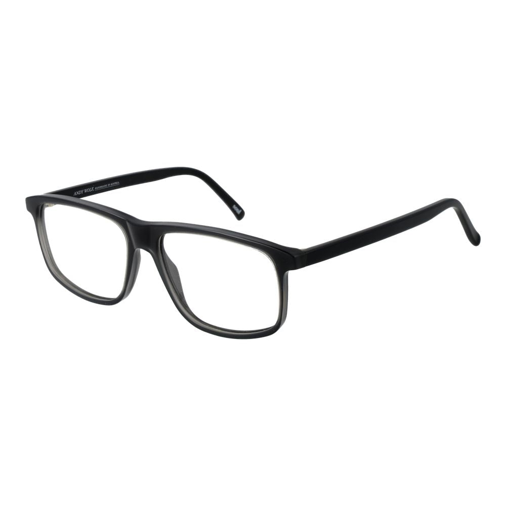 Andy Wolf Black Unisex Glasses Frame