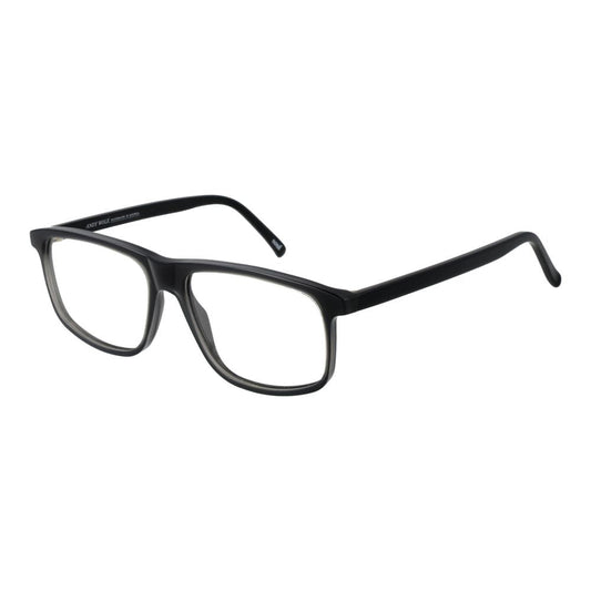 Andy Wolf Black Unisex Glasses Frame