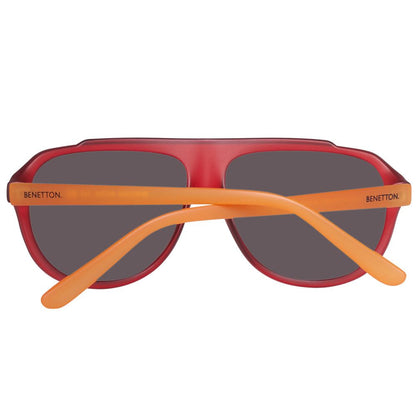 Benetton Red Injected Sunglasses