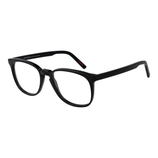 Andy Wolf Black Unisex Glasses Frame