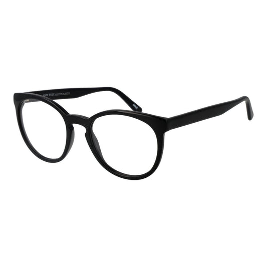 Andy Wolf Black Unisex Glasses Frame