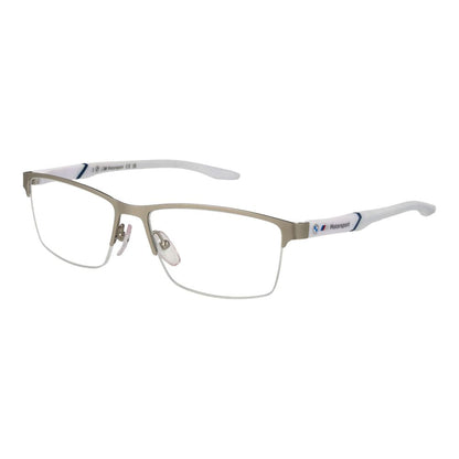 BMW Motorsport Silver Men Glasses Frame