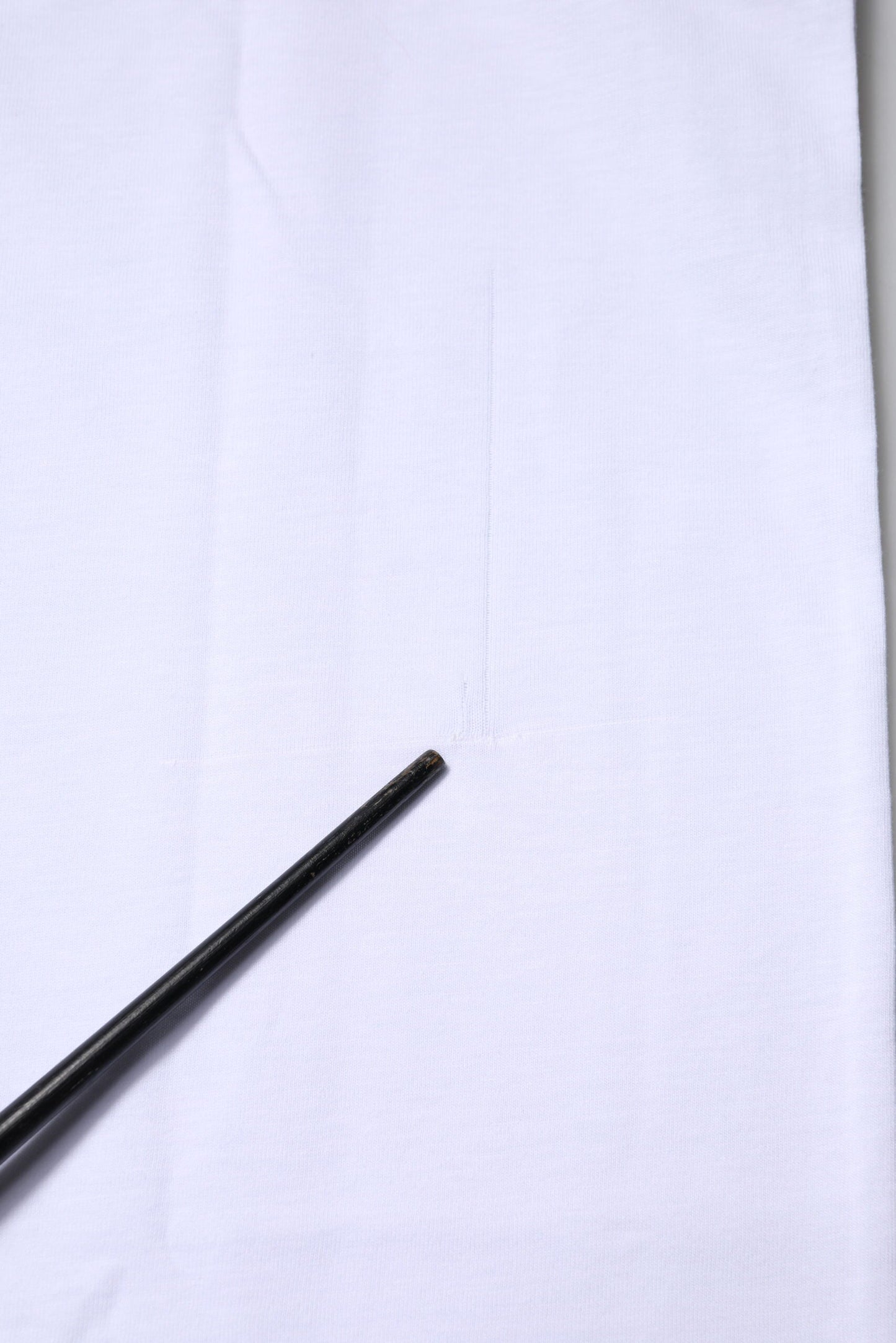 Dolce & Gabbana White Cotton Goodluck 2023 Crew Neck T-shirt