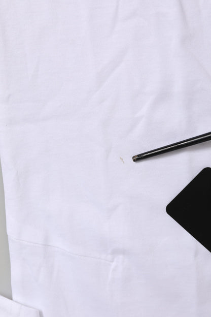 Dolce & Gabbana White Short Sleeves Crew Neck Top T-shirt