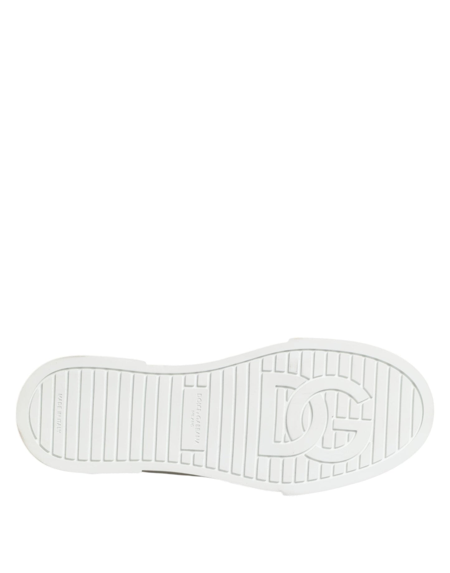 Dolce & Gabbana White Pink Canvas Low Top Sneakers Shoes