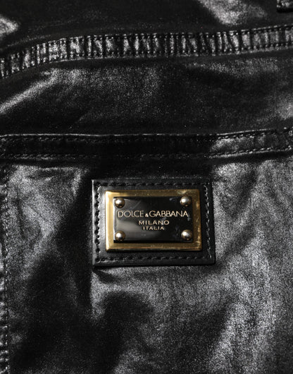 Dolce & Gabbana Black High Waist Skinny GRACE Denim Jeans