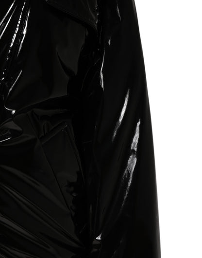 Dolce & Gabbana Polyester Black Quilted Puffer Coat  Jacket