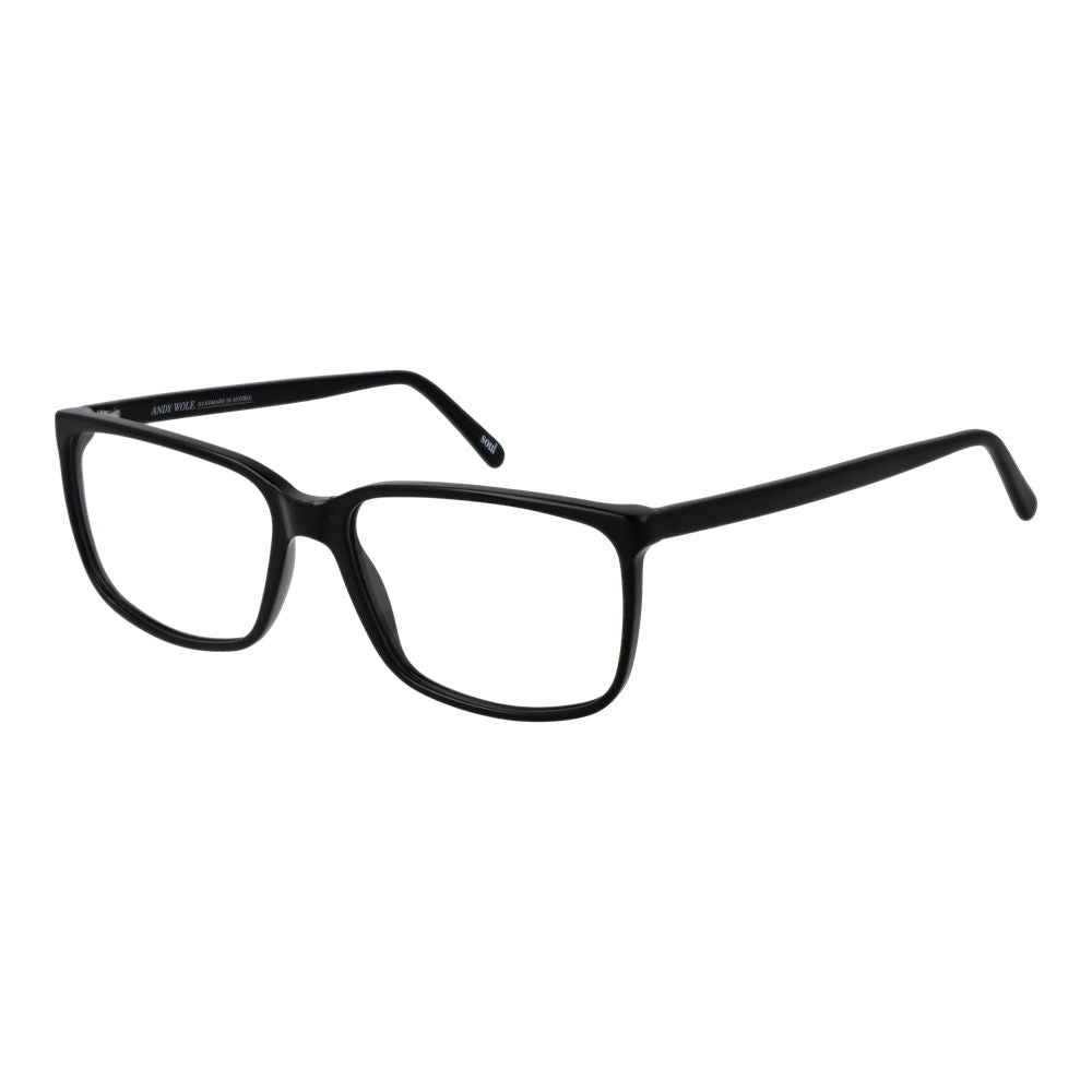 Andy Wolf Black Unisex Glasses Frame