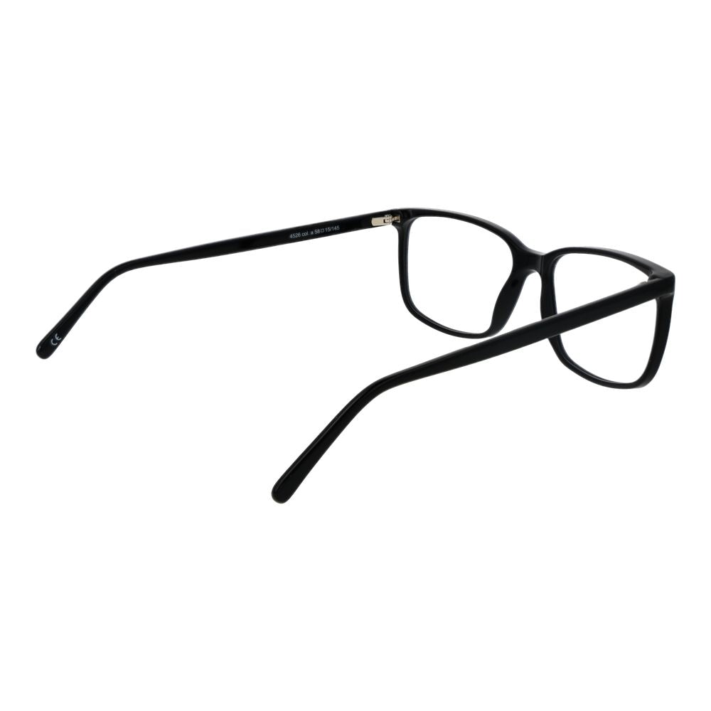 Andy Wolf Black Unisex Glasses Frame