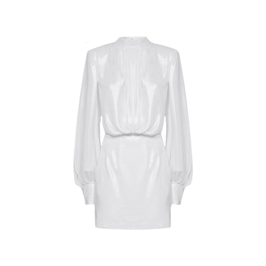 BLANCA VITA Abelia Laminated Mini Dress