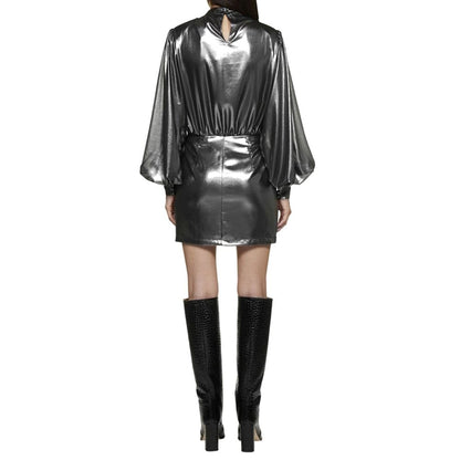 BLANCA VITA Abelia Laminated Mini Dress