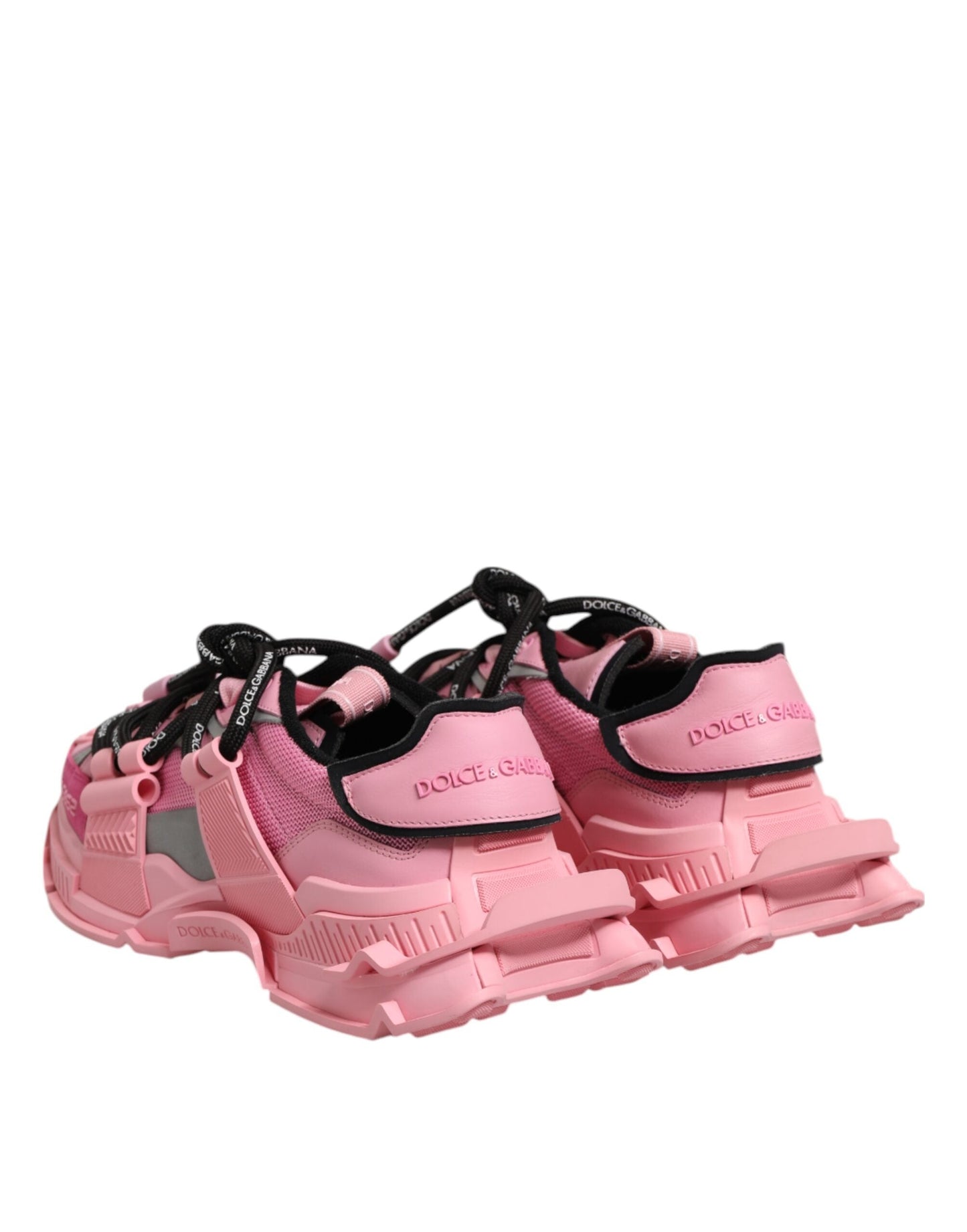 Dolce & Gabbana Pink Low Top Space Women Sneakers Shoes