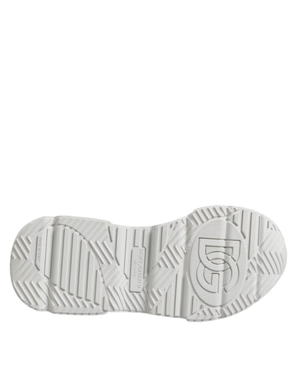 Dolce & Gabbana White Daymaster Low Top Men Sneakers Shoes