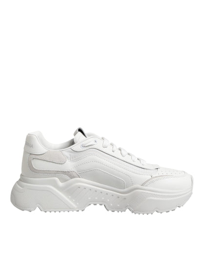 Dolce & Gabbana White Daymaster Low Top Men Sneakers Shoes