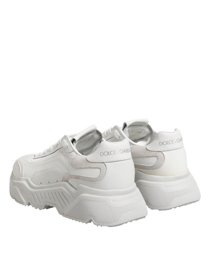 Dolce & Gabbana White Daymaster Low Top Men Sneakers Shoes