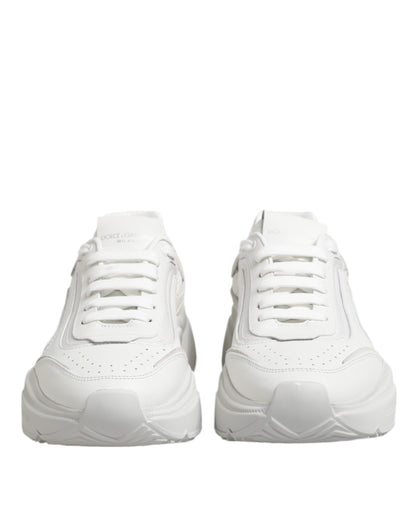 Dolce & Gabbana White Daymaster Low Top Men Sneakers Shoes