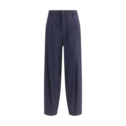 Giorgio Armani Lightweight wool cloth single-dart Pants