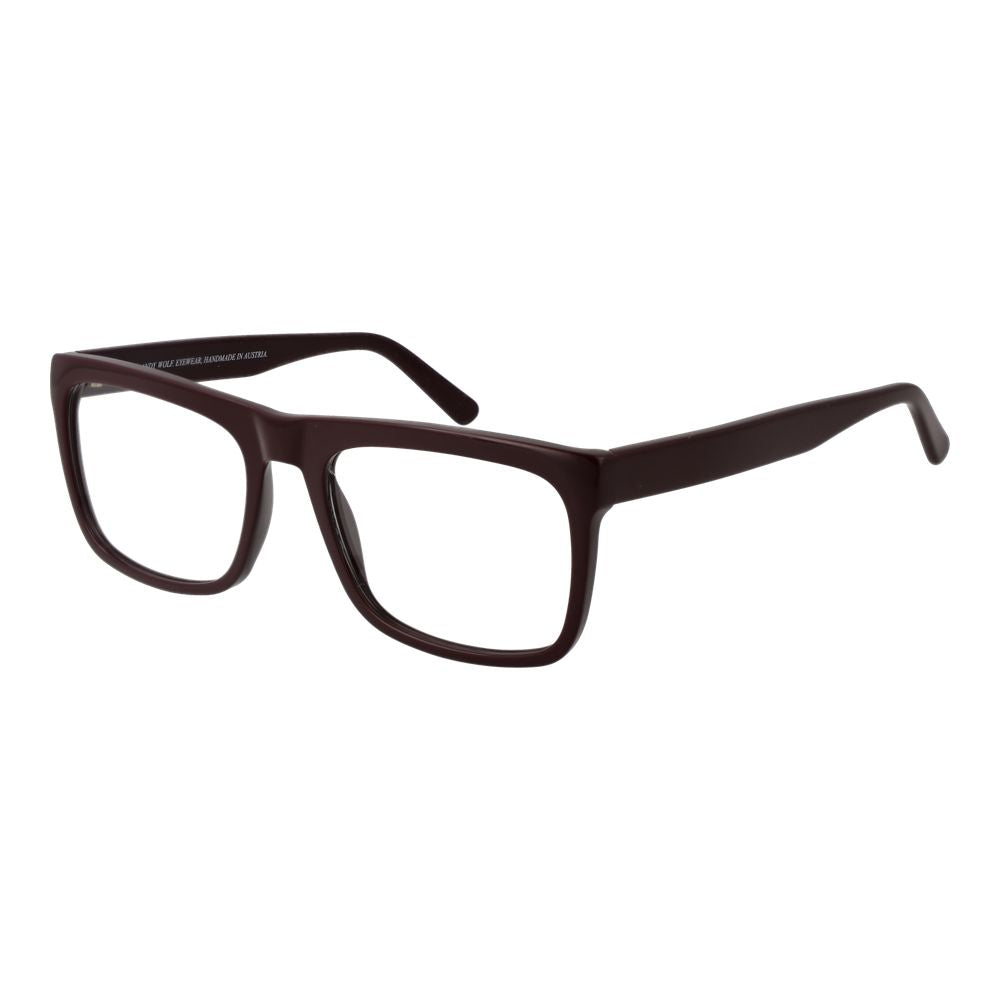 Andy Wolf Brown Unisex Glasses Frame