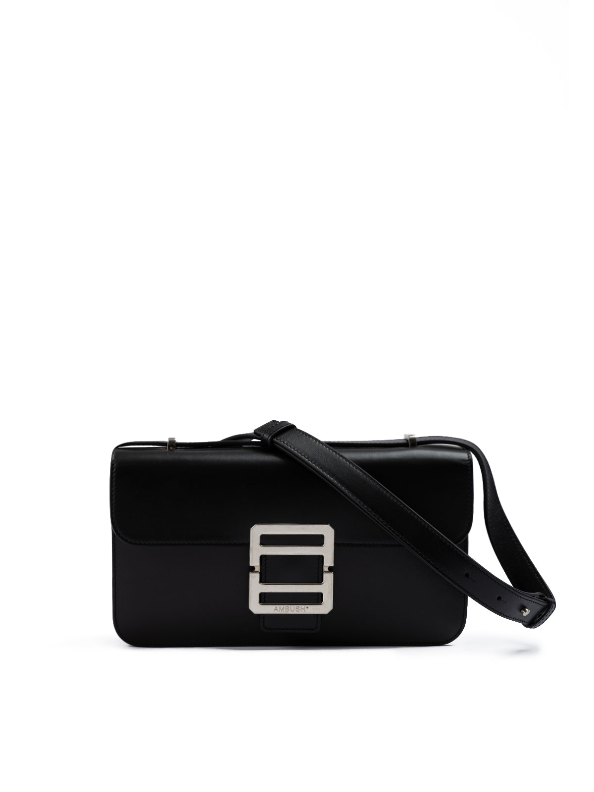 Ambush Black Leather Crossbody Bag