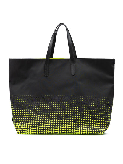 Dsquared² Bicolour Polyester Logo Shopping Bag