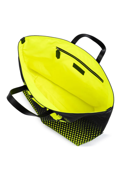 Dsquared² Bicolour Polyester Logo Shopping Bag