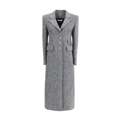 Alessandra Rich Tweed long Coat