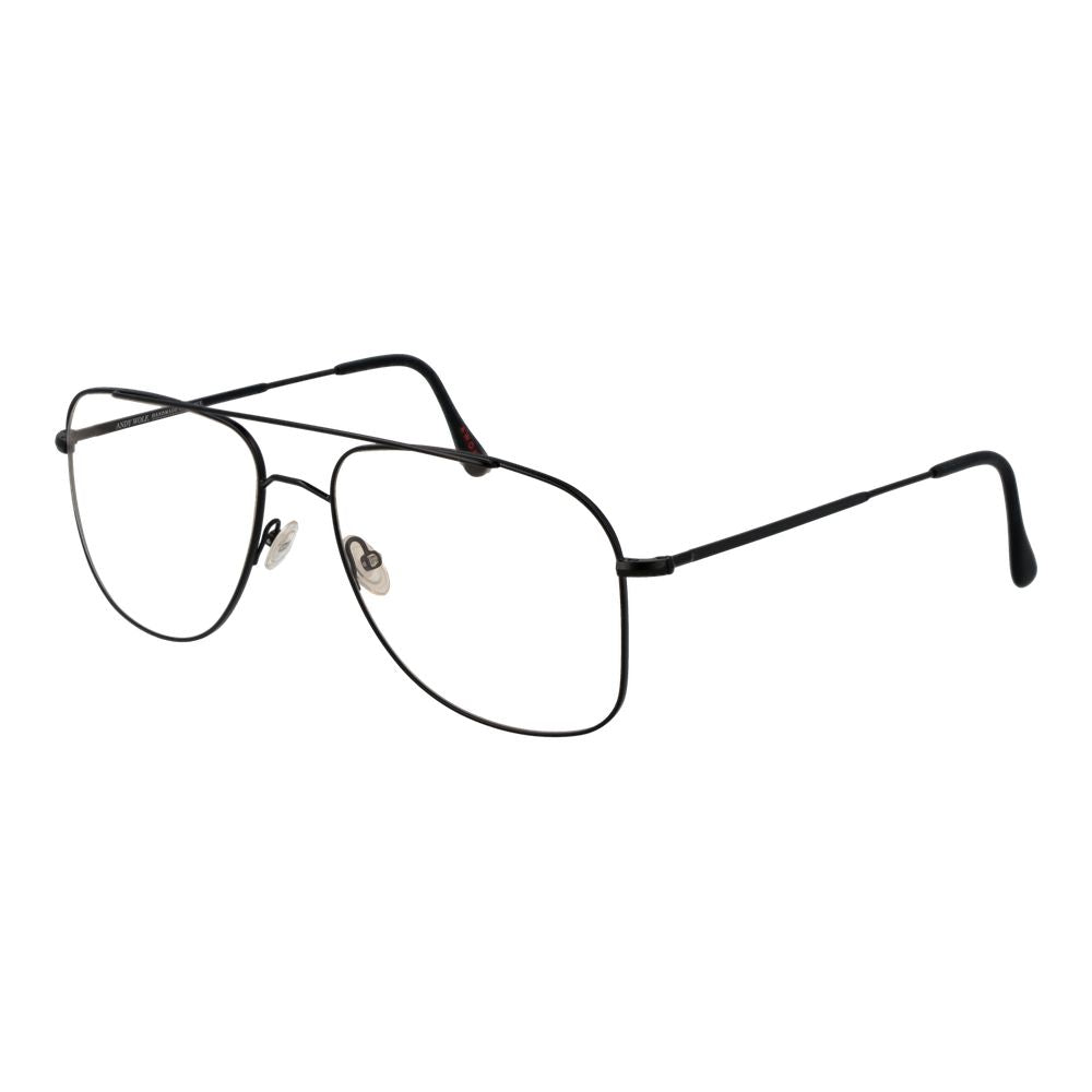 Andy Wolf Black Unisex Glasses Frame