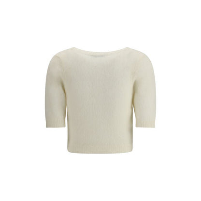 Alessandra Rich Short sleeve mohair Sweater