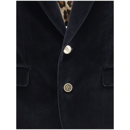 Dolce & Gabbana Velvet Sicily Blazer