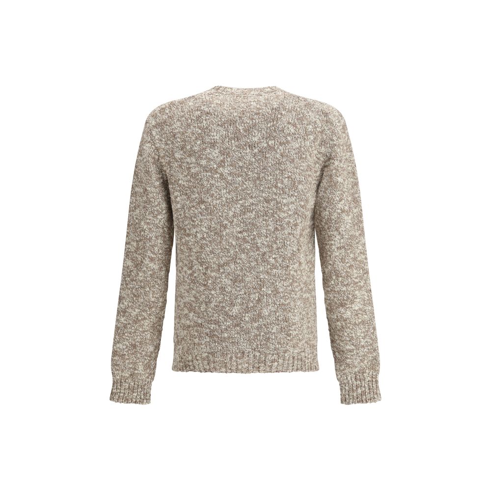 Dolce & Gabbana Shaved wool crew neck Sweater