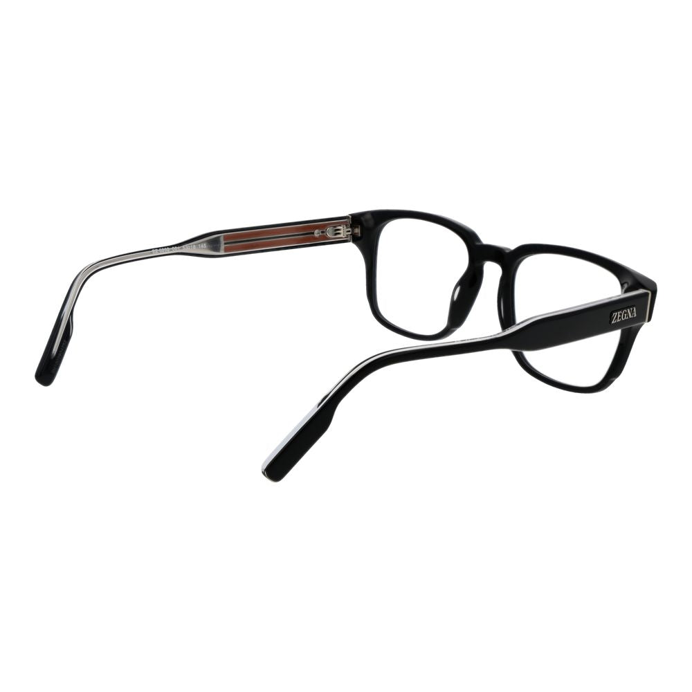 Ermenegildo Zegna Black Men Glasses Frame