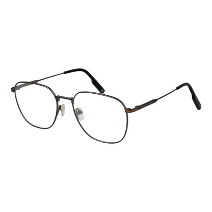 Ermenegildo Zegna Gray Men Glasses Frame