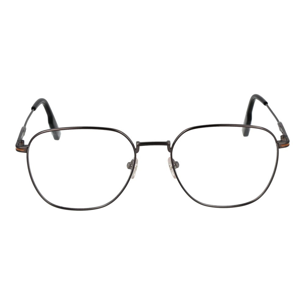 Ermenegildo Zegna Gray Men Glasses Frame