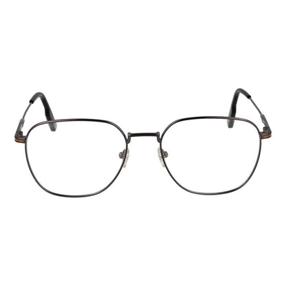 Ermenegildo Zegna Gray Men Glasses Frame