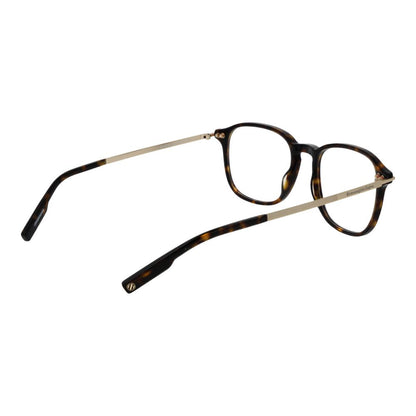 Ermenegildo Zegna Brown Men Glasses Frame