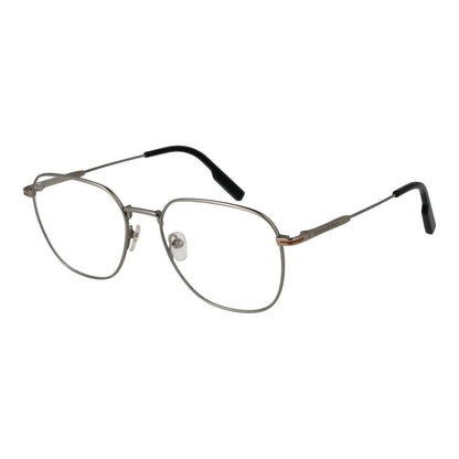 Ermenegildo Zegna Silver Men Glasses Frame